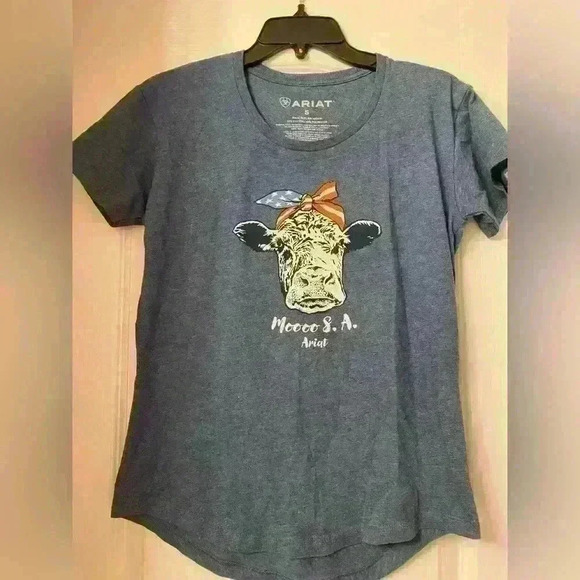 Ariat Moo SA T-shirt - Picture 4 of 7